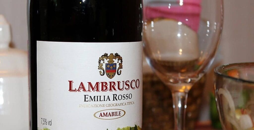lambrusco vin